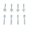 Vestil Sleeve Anchor, 3/8" Dia., 3" L, Steel Zinc Plated, 8 PK AS-383-8PK - alternate 2
